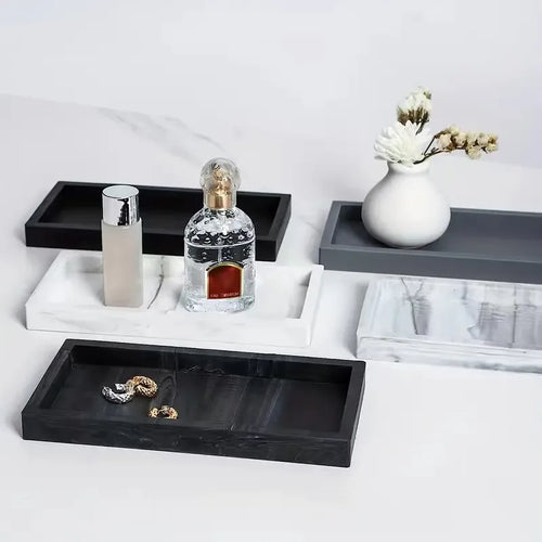 Minimalist Bathroom Countertop Organizer Tray
